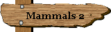 Mammals 2